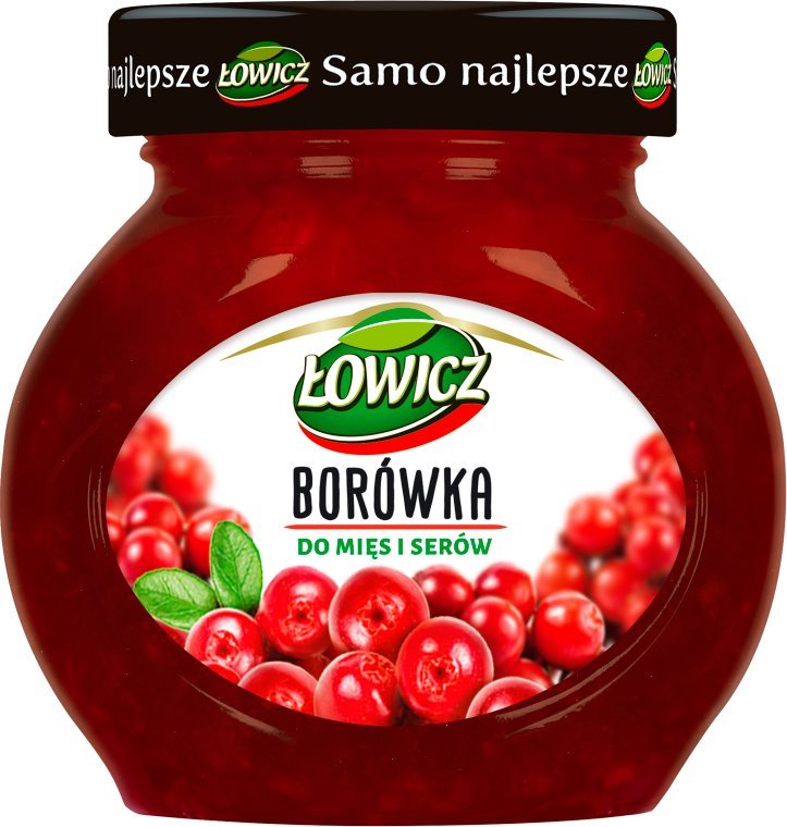 Łowicz Łowicz Borówka do mięs i serów 230 g