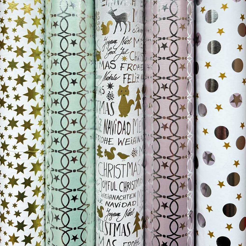 Zestaw świąteczny do pakowania 70cmx1,5m 5x1,5m ZST63