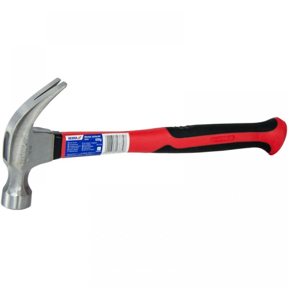 Dedra Młotek stolarski rączka z tworzywa sztucznego 450g (13M430)