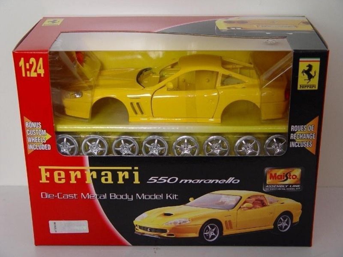 Maisto Maisto, Ferrari, Ferrari Al (A) - 550 Maranello, Toy Car, 1:24, 8+ years