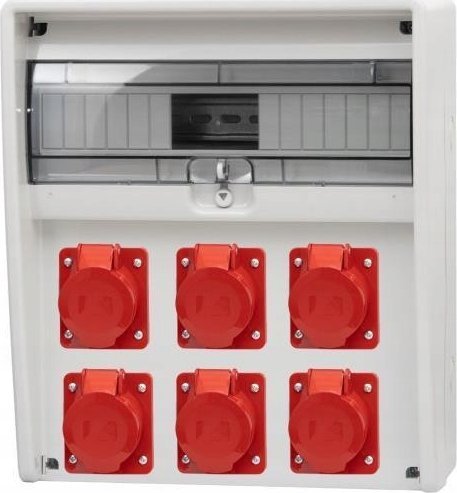 F-Elektro Rozdzielnica 17M ULISSE 2x16A/5P, 4x32A/5P IP65