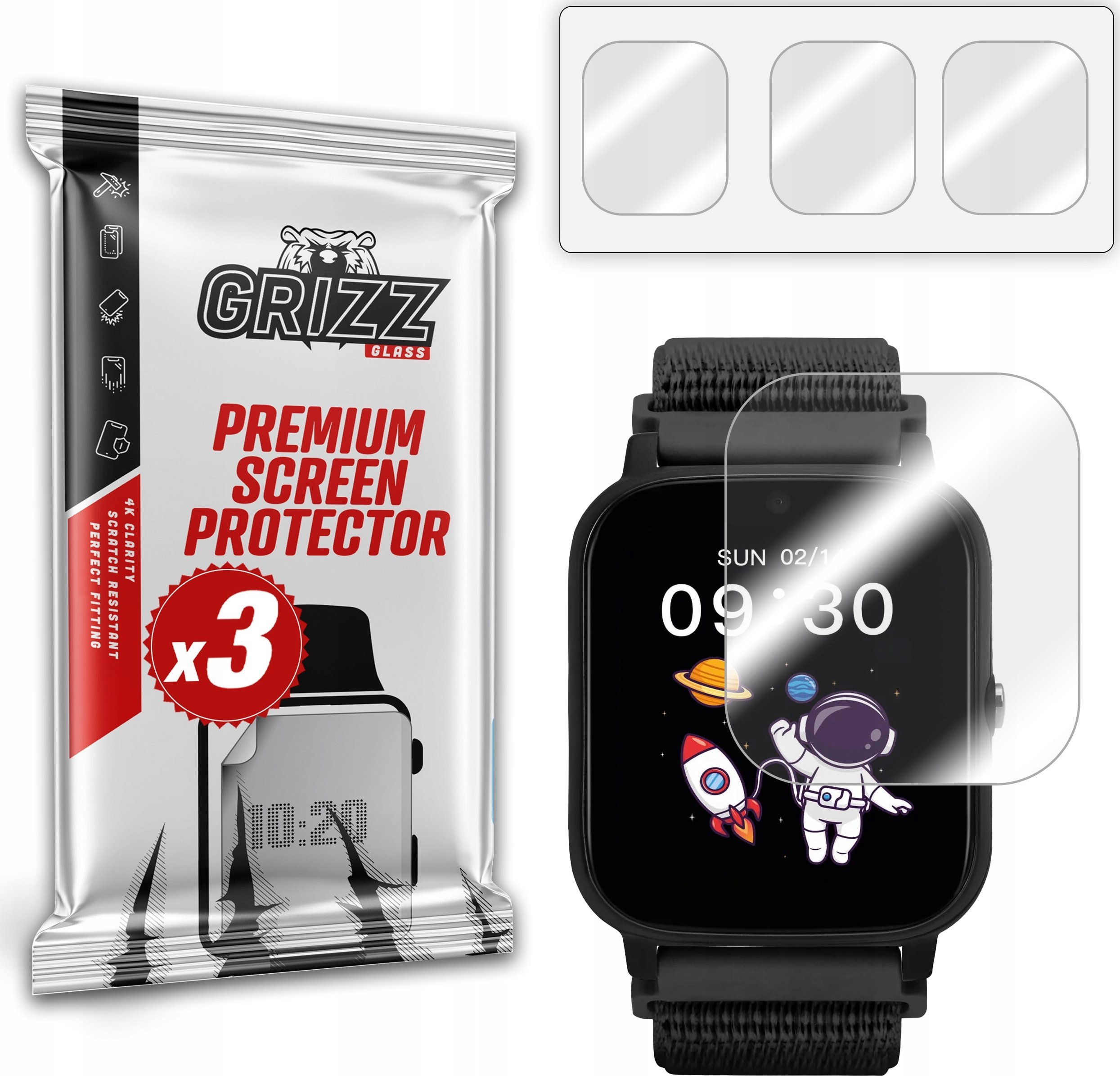 Folia hydrożelowa GrizzGlass Hydrofilm do Garett Kids Tech 4G