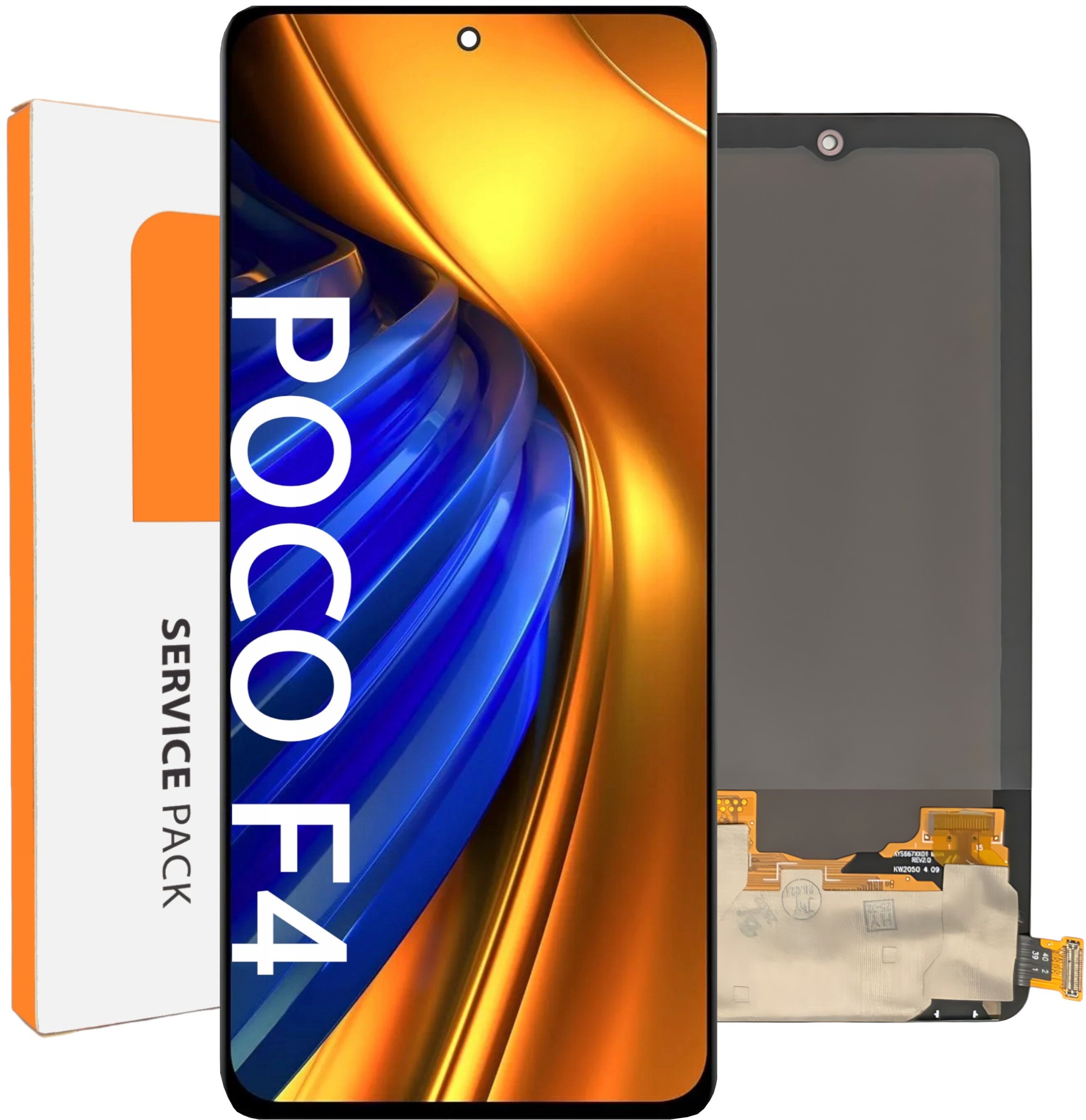ORYGINAŁ WYŚWIETLACZ EKRAN LCD DO XIAOMI POCO F4 5G AMOLED 22021211RG