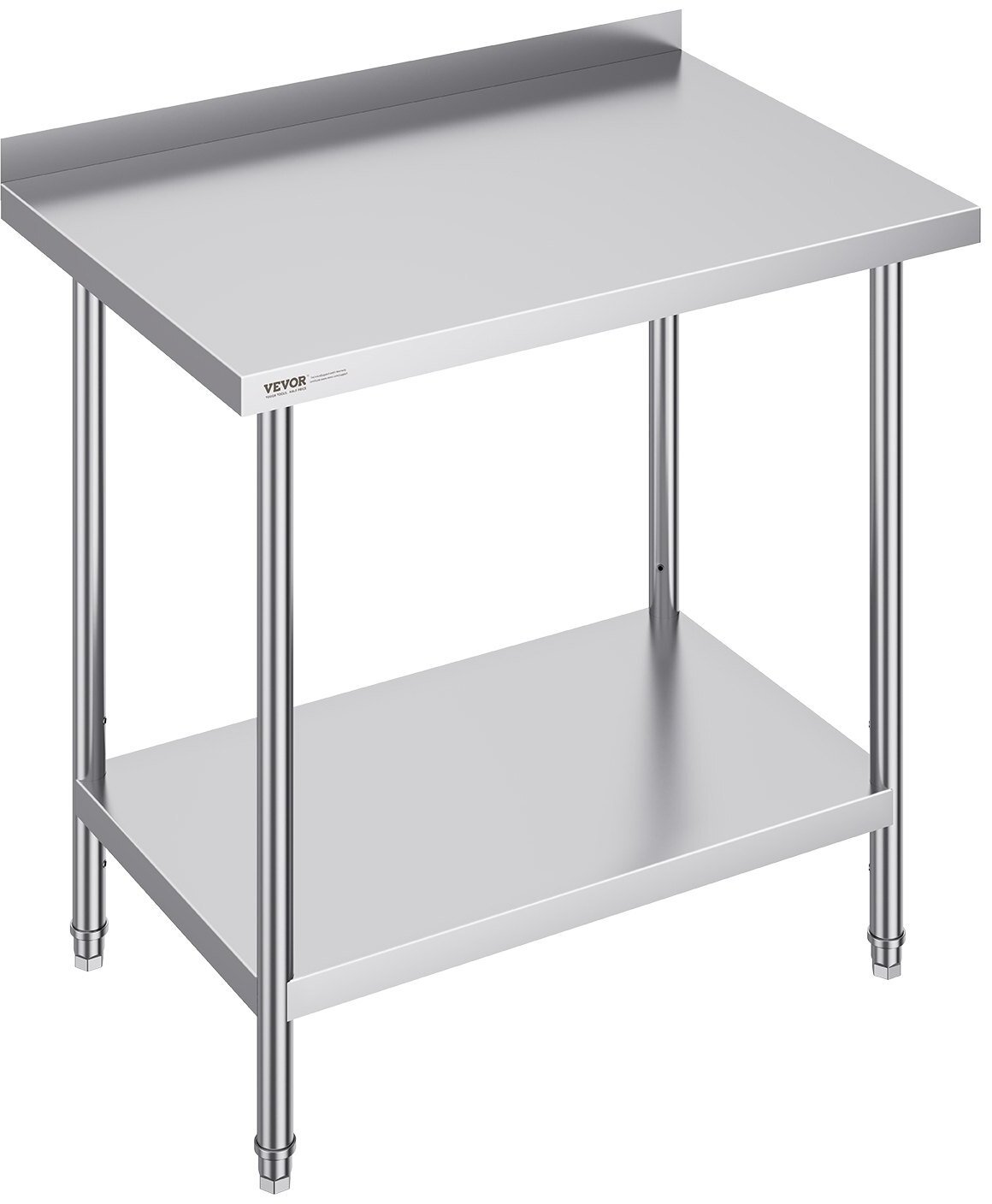 Stół Roboczy ze Stali Nierdzewnej 91x91x61