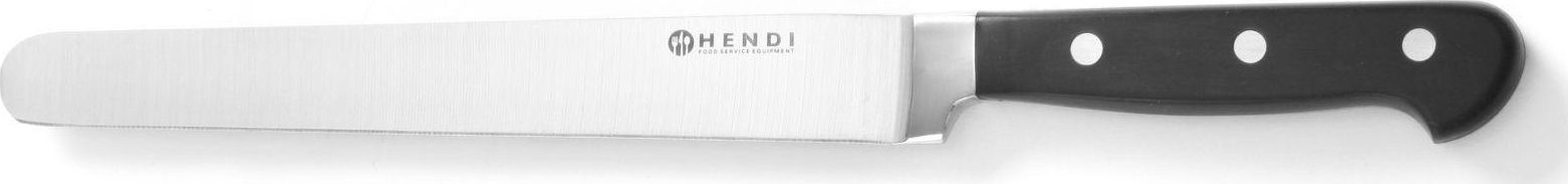 Hendi Profesjonalny nóż do szynki i łososia kuty ze stali Kitchen Line 215 mm - Hendi 781326 Profesjonalny nóż do szynki i łososia kuty ze stali Kitch