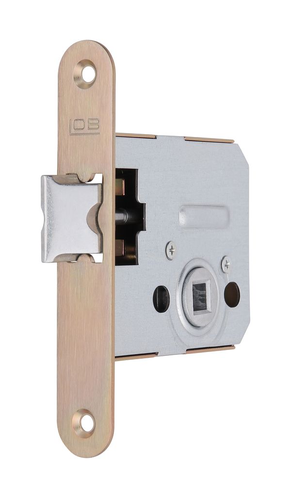 LOB Zamek wpuszczany zapadkowy 50mm krótki 1szt. (Z050)