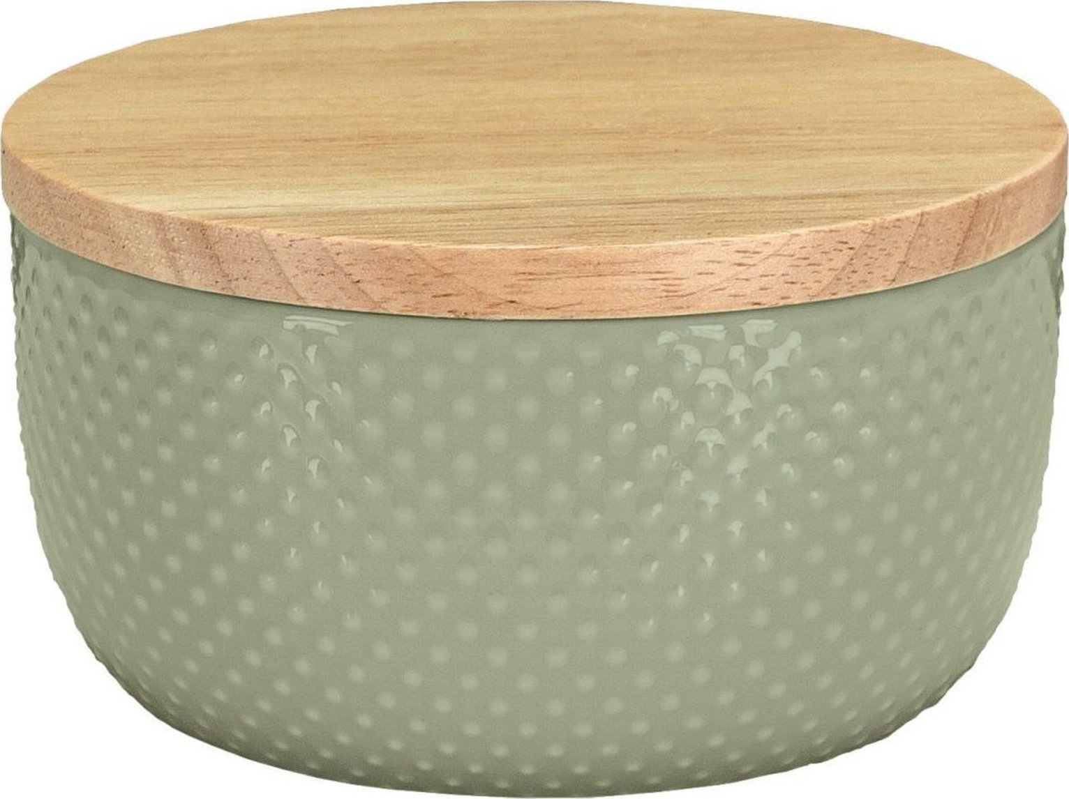 Kleine Wolke Kleine Wolke Dotty Pojemnik zielony