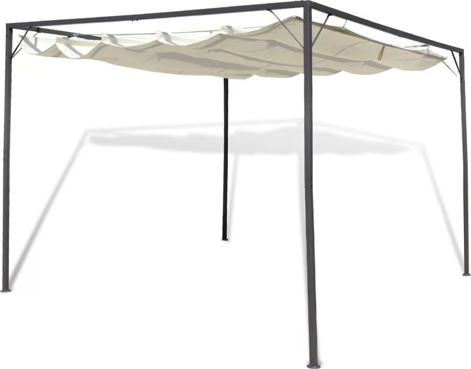 vidaXL Altana ogrodowa ze zwijanym dachem