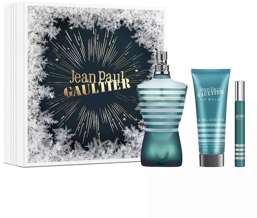 Jean Paul Gaultier Le Male Żel Pod Prysznic 75Ml + Woda Toaletowa - 125Ml