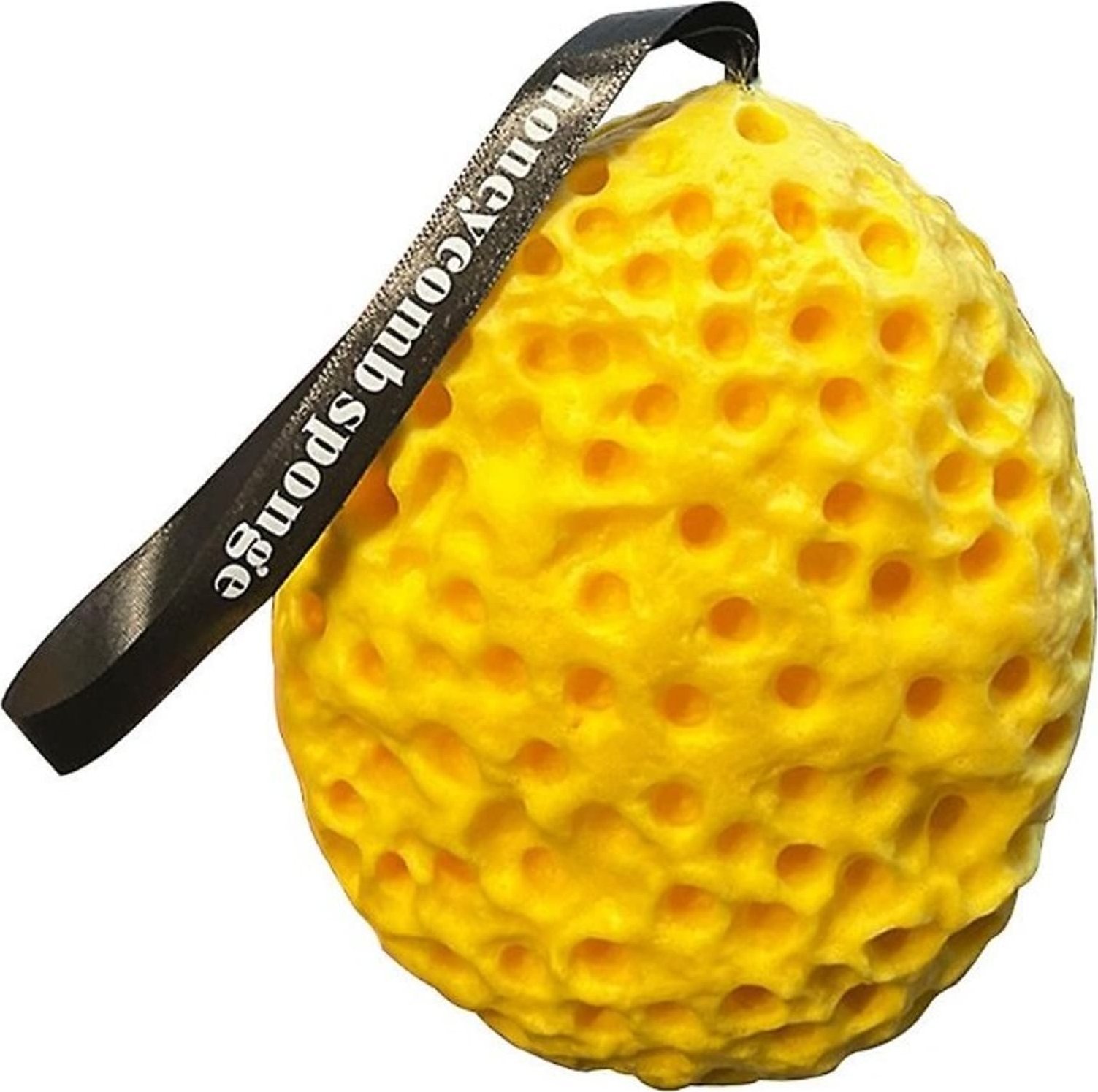 eCarla Gąbka Plaster miodu do mycia ciała na mokro 11 cm delikatny peeling GB03