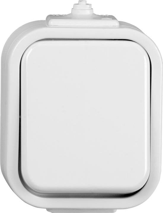 Timex BURSZTYN Łącznik pojedynczy z podświetleniem n/t IP44 biały WNT-1B/S