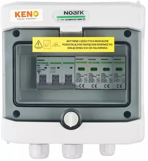 Keno Skrzy. przy. Rozdzielnica przyłączeniowa AC z ogranicznikiem przepięć typ 2, 20A 3-F SH-86 AC