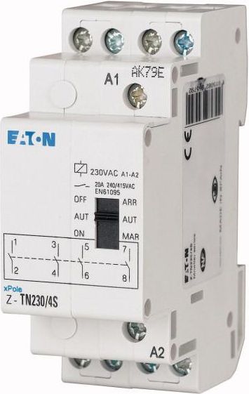 Eaton Przekaźnik instalacyjny 20A 4Z 230V AC Z-TN230/4S (265579)