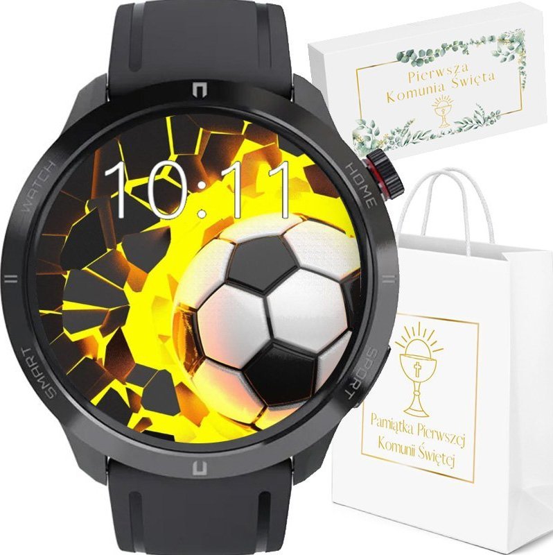 Smartwatch Rubicon Zegarek na komunię dla chłopca SMARTWATCH Rubicon KF14