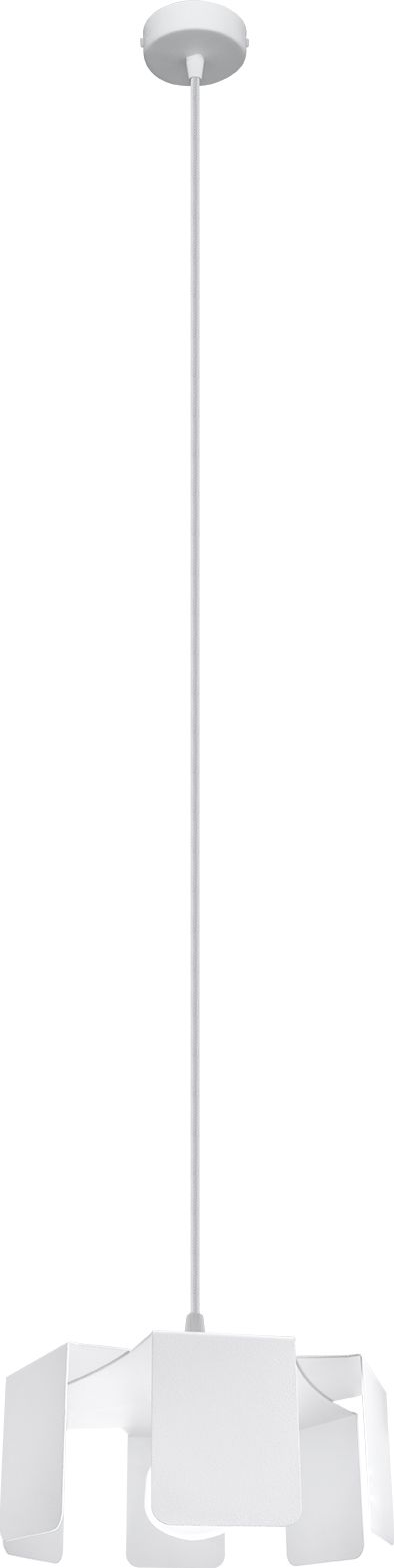 Lampa wisząca Sollux Nowoczesna lampa wisząca LED Ready biała Sollux TULIP SL.0666