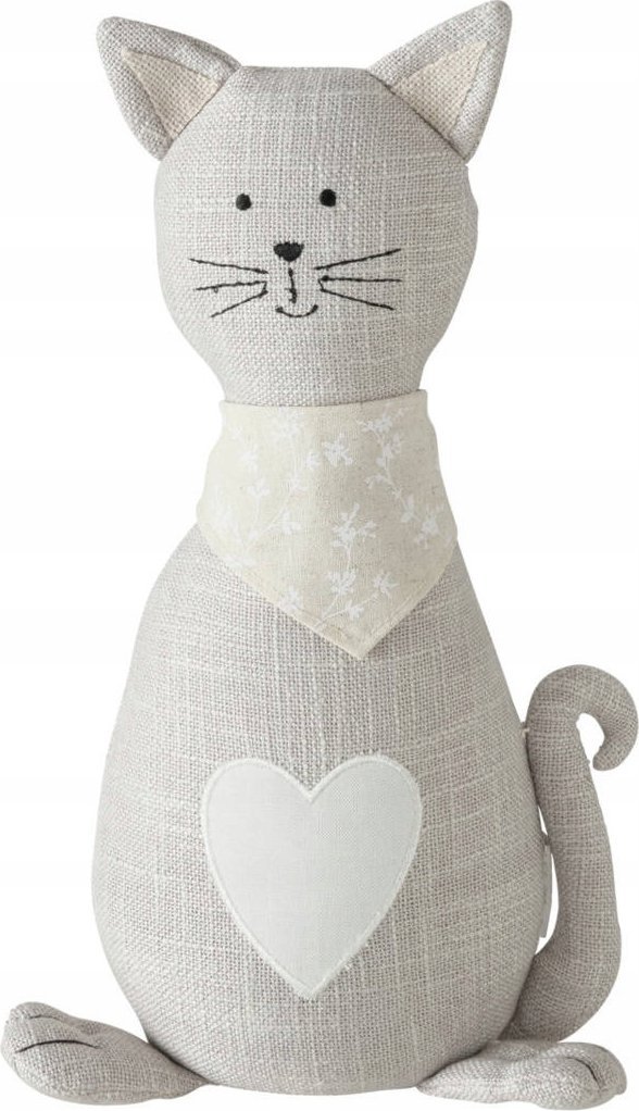 Boltze Stoper do drzwi Minka, kształt kota, 32 x 11 x 18 cm