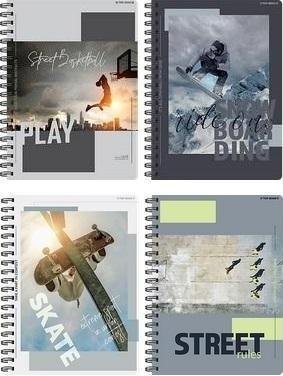 Kołozeszyt A5/80K kratka Poster (5szt) TOP2000