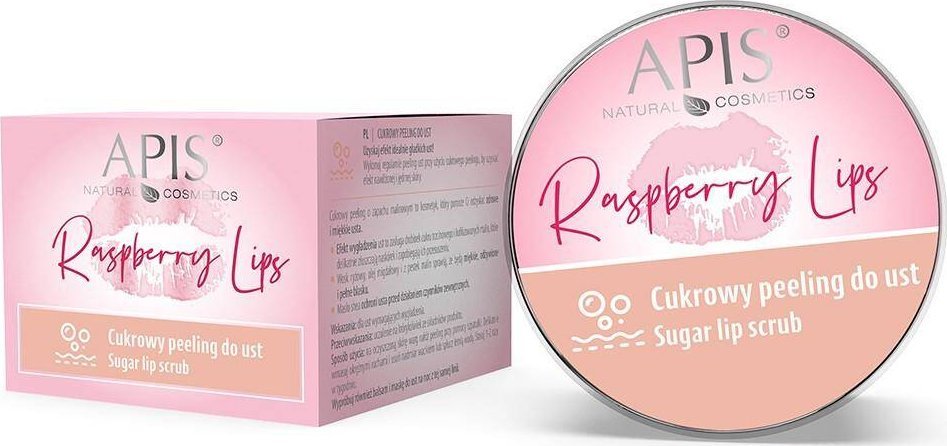 Apis Raspberry Lips cukrowy peeling do ust 10ml