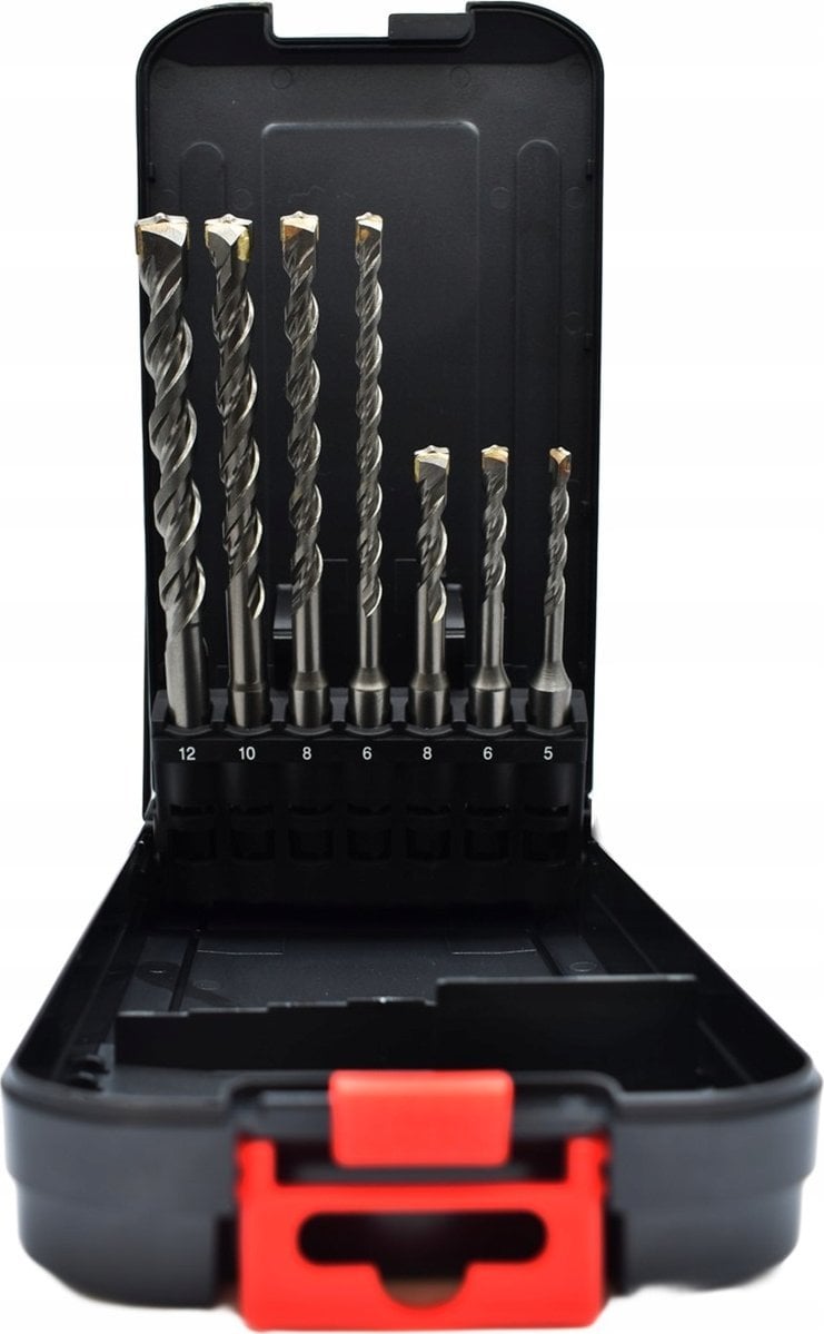 Wiertło Abraboro Zestaw wierteł do betonu SDS-Plus THOR ABRABORO 2-ostrzowe (od fi 5do fi 12)