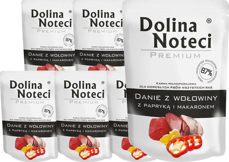 Dolina Noteci Premium z wołowiną i makaronem 10x300g