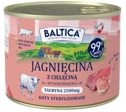 BALTICA SMAKI REGIONÓW Kot dorosły Jagnięcina z cielęciną 185g