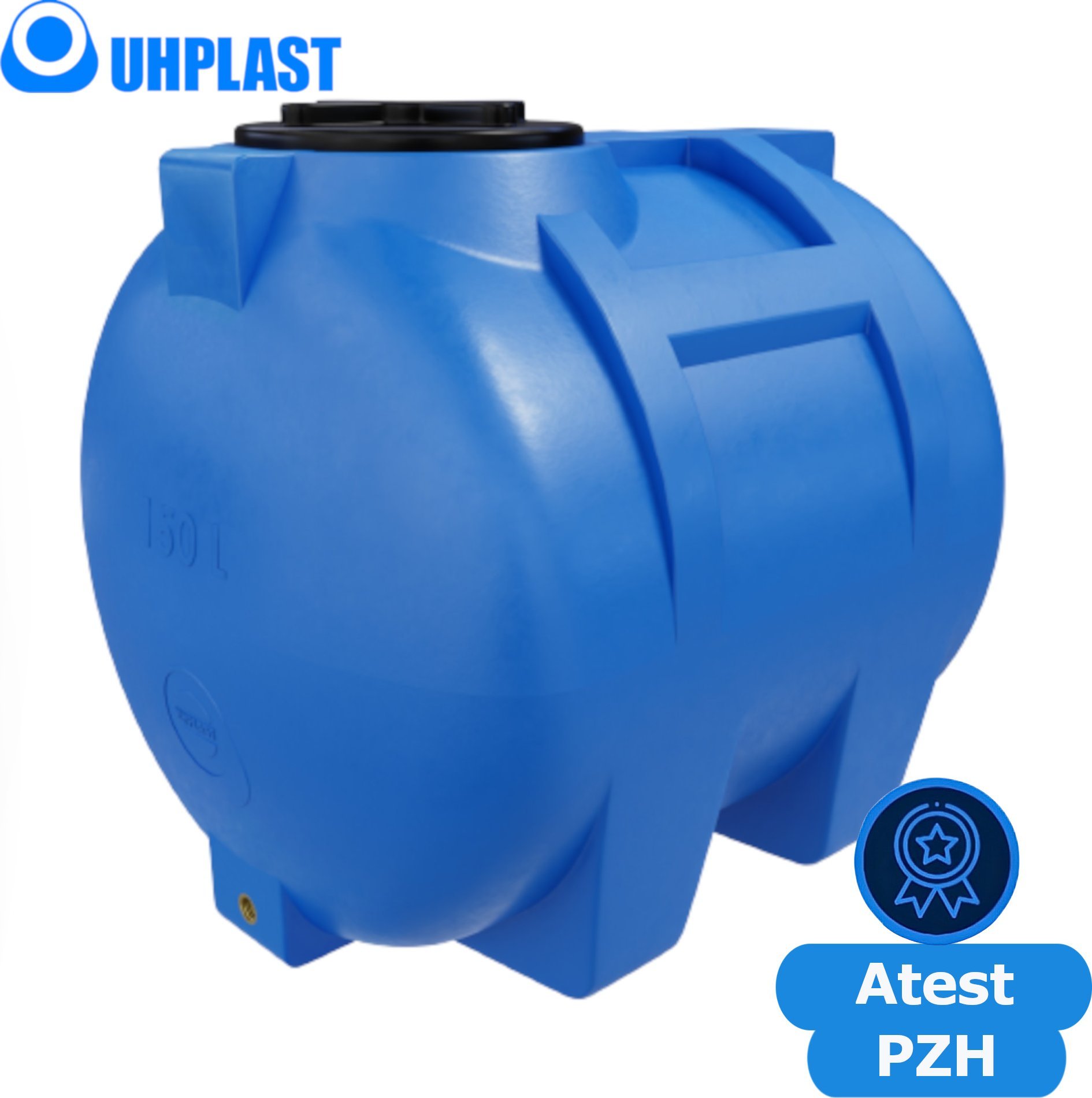 UHP Zbiornik na wodę 150l UHP CISTERON G-150 Niebieski