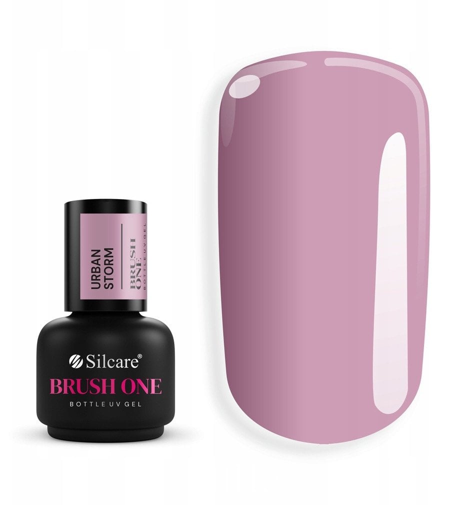 SILCARE_Brush One Bottle Gel żelu budującego w butelce z pędzelkiem Urban Storm 15g