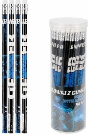 Ołówek z gumką HB Pad (48szt)