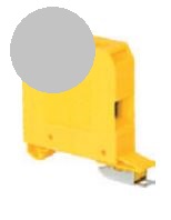 Pokój Złączka szynowa gwintowana ZG-G25/TS35 szara A11-1538