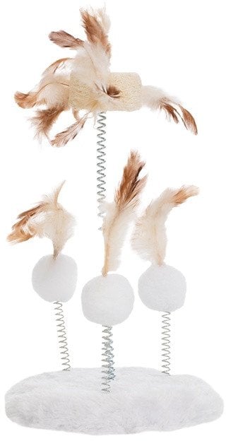 TOY WITH FEATHERS FOR CATS HOPPY