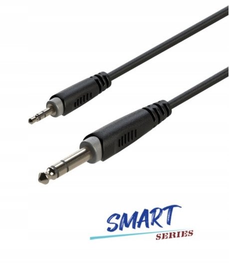 Kabel audio Jack 3.5mm stereo / Jack 6.3mm stereo 1,5m Roxtone SACC280L1.5