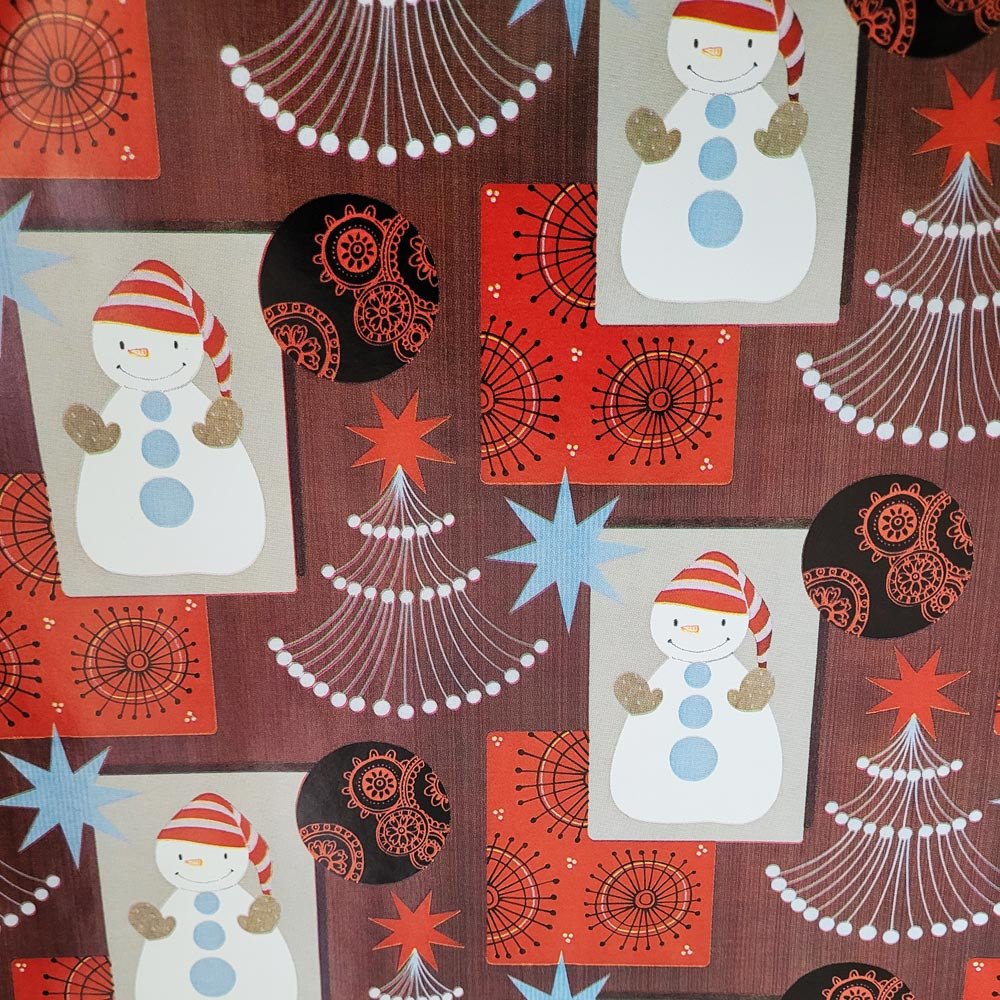 Papier świąteczny do pakowania 57cmx2m 2m582