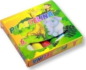 Plastelina 6 kolorów