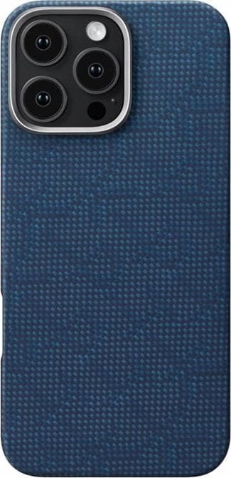 Pitaka Tactile Woven Case, PTK Dark Blue - iPhone 16 Pro Max