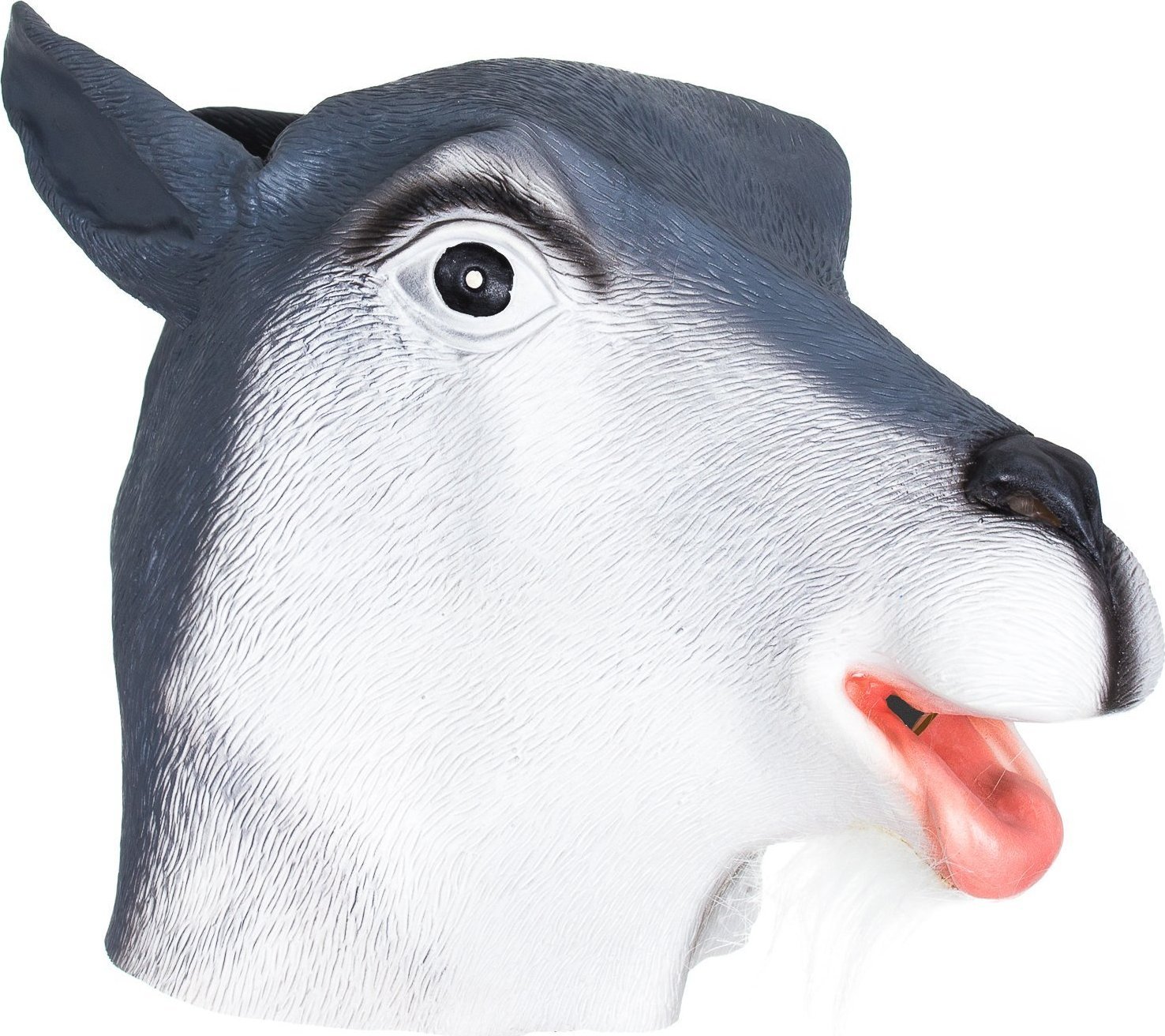 Korbi Profesjonalna lateksowa maska KOZA głowa kozy