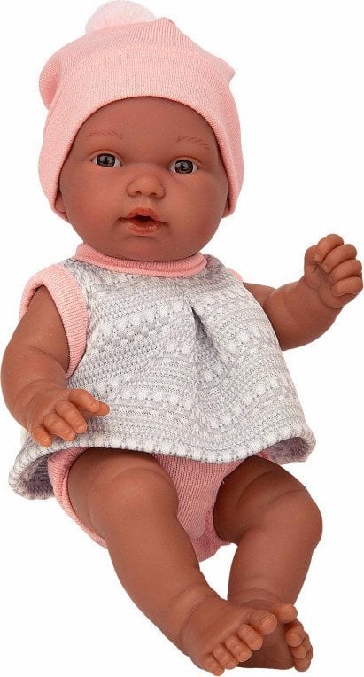 Munecas Arias eleganckie niemowlęta z czapkami, 26 cm