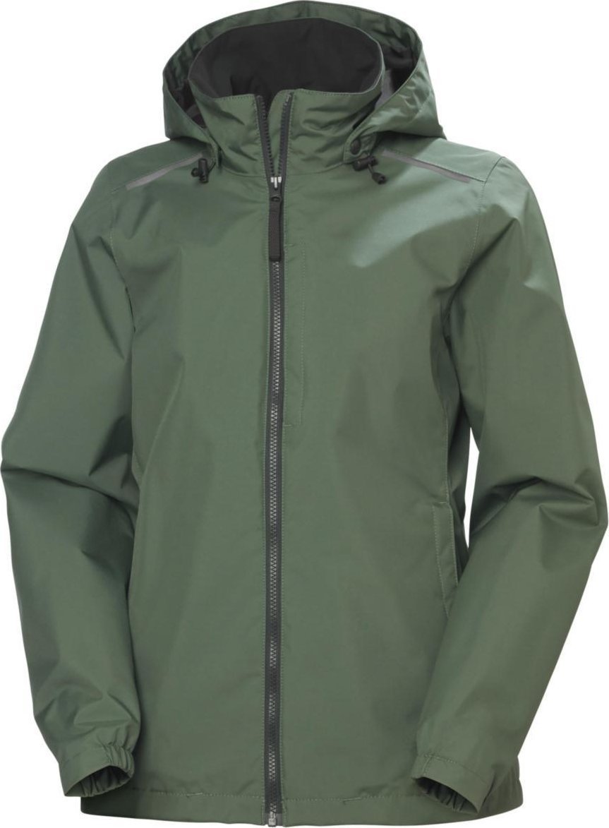 Helly Hansen Women's jacket HELLY HANSEN Manchester 2.0 Shell Jacket, green 2XL