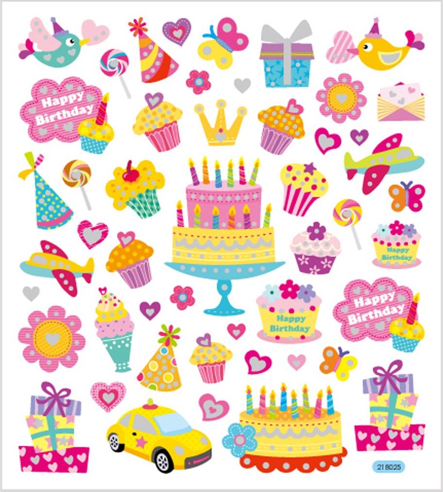 Creativ Company Naklejki Urodziny