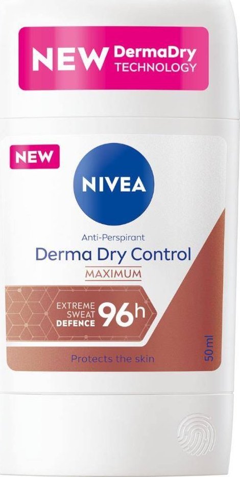 Nivea Derma Dry Control antyperspirant w sztyfcie 50ml