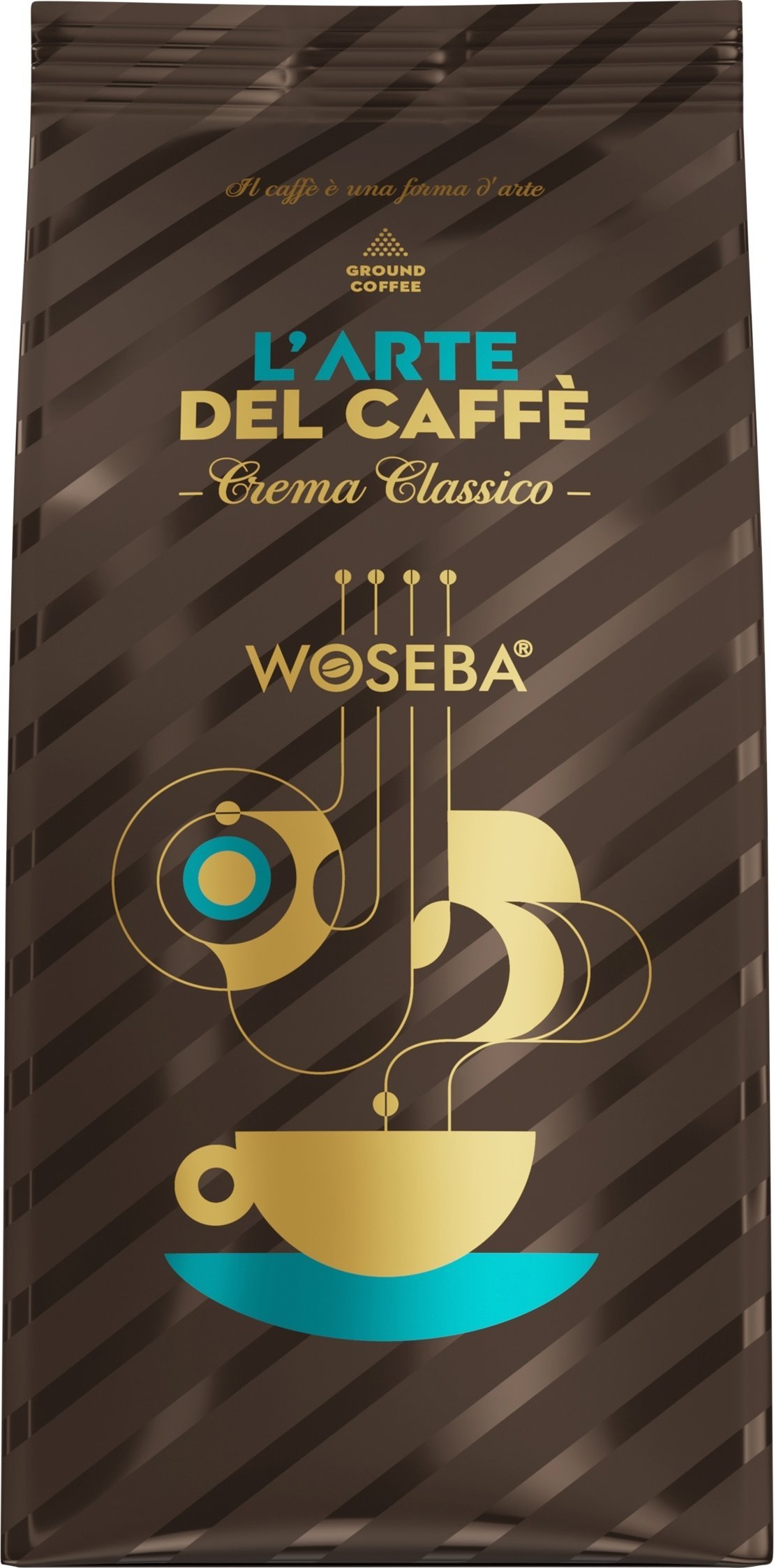 Kawa mielona Woseba Kawa WOSEBA L’arte del caffè, Crema Classico, mielona, 250g