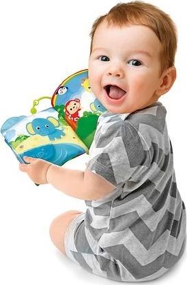 Smily Play Smily Play Książeczka Sensoryczna Dżungla 6m+ uniwersalny