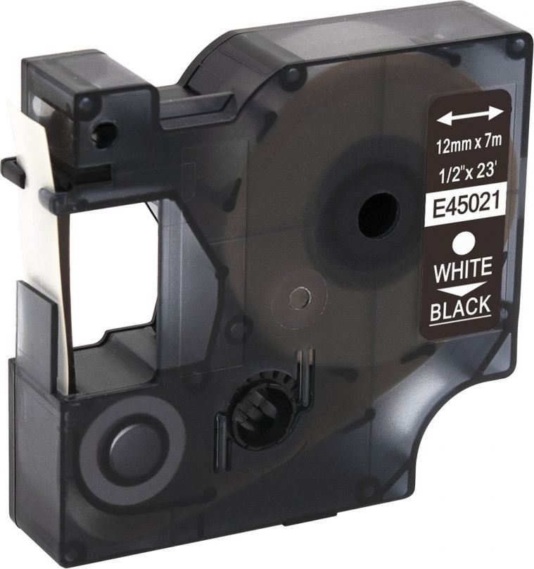 Strefa Drukarek Dymo D1 zamiennik 45021 12mm x 7m