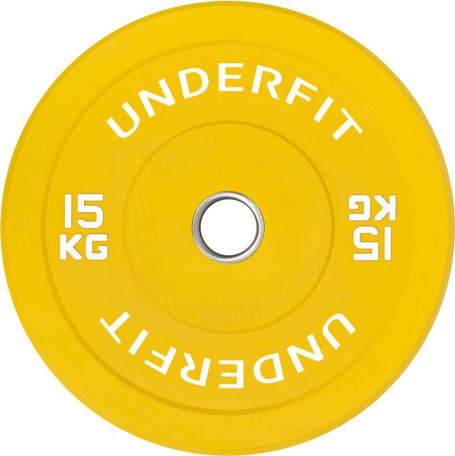 UnderFit Obciążenie olimpijskie bumper Color UNDERFIT 15 kg