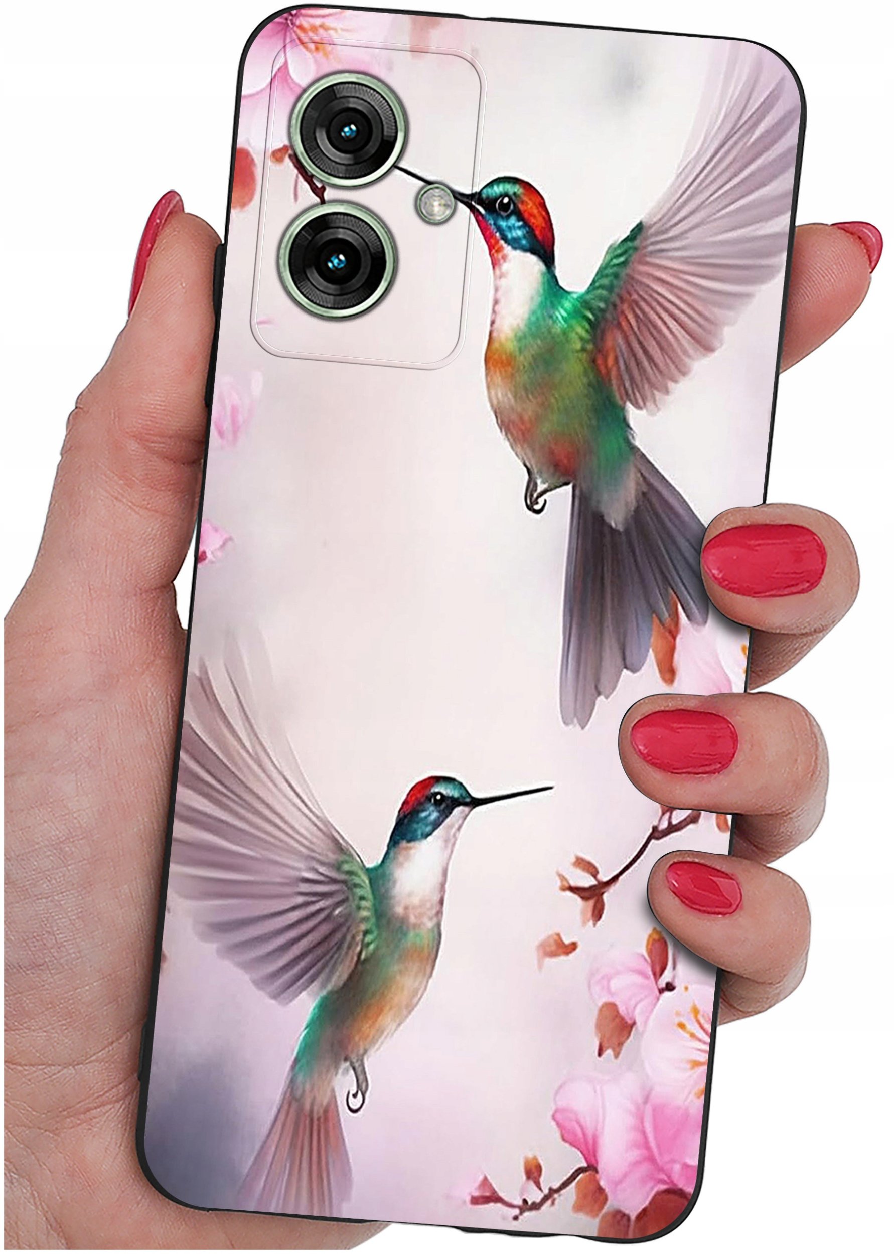 Etui do Motorola Moto G55 5G WZORY |SILIKONOWE MATT CASE + SZKŁO 9H