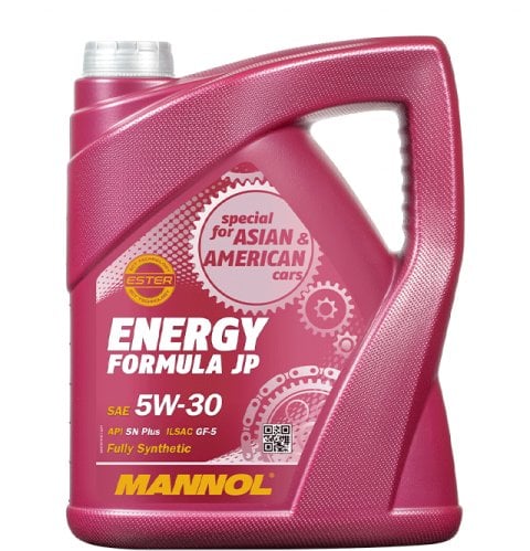 Mannol Alyva Energy Formula JP 5W/30 sintetinė varikliams 5 L