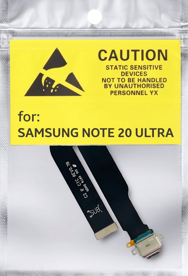 ORYGINAŁ TAŚMA ZŁĄCZE GNIAZDO ŁADOWANIA USB DO SAMSUNG NOTE 20 ULTRA