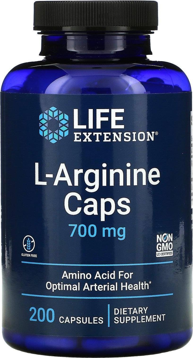 Life Extension L-Arginina 700 mg 200 kapsułek Life Extension