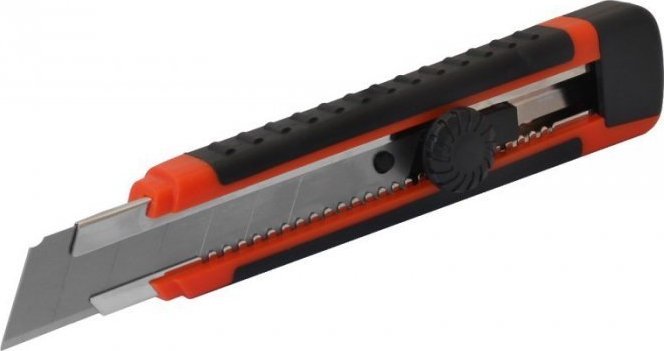 EPM NÓŻ Z OSTRZEM ŁAMANYM 25MM RUBBER