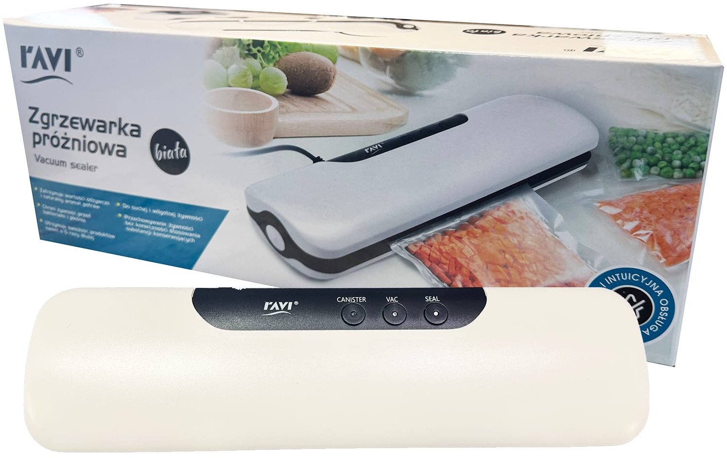Zgrzewarka próżniowa do żywności Ravi Vacuum sealer VS8808