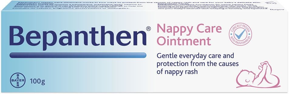 Bayer, Bepanthen, Anti-Irritation, Cream, Nappy Area, 100 ml Unisex
